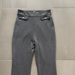 Hugo Boss Tubeka geo print high waist knit pants